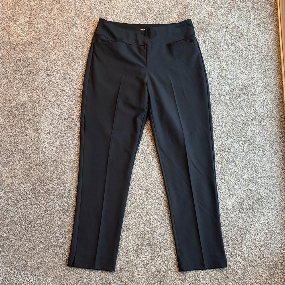 NWT Tail White Label Black Pull-On Golf Ankle Pants - Size 10